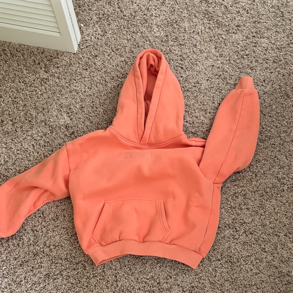Kids Coral Hoodie